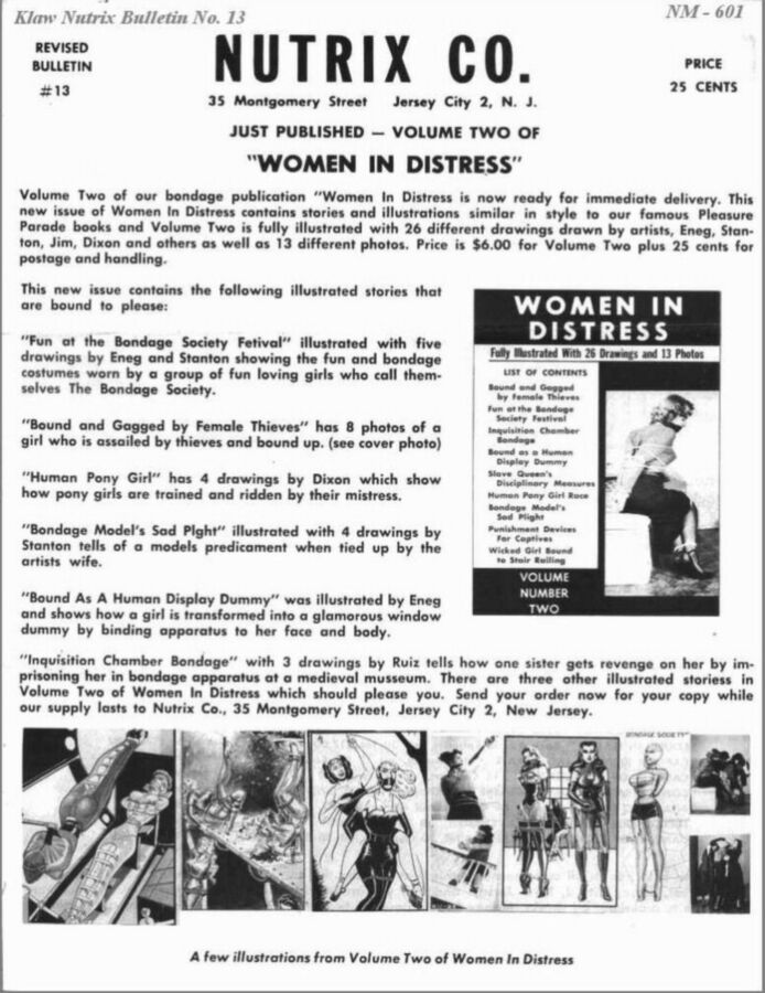 Free porn pics of Women In Distress - Klaw Booklets 4 of 5 pics