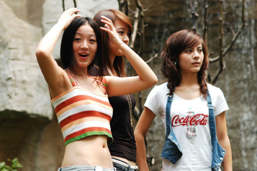 Free porn pics of Chinese Beauties - The Three Graces 1 of 211 pics