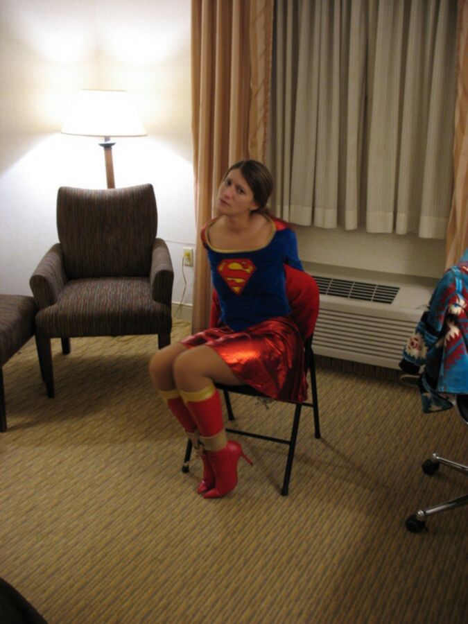 Free porn pics of Supergirl in Bondage 3 of 7 pics