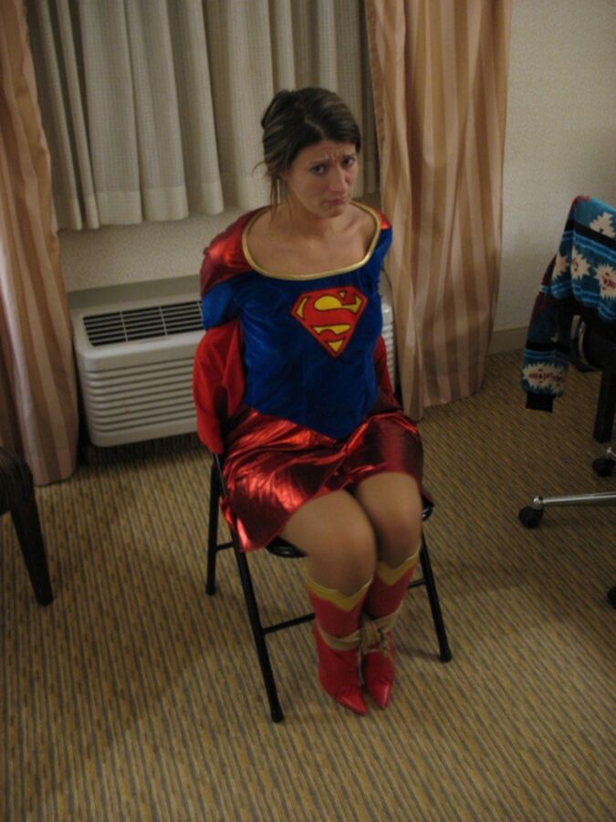 Free porn pics of Supergirl in Bondage 2 of 7 pics