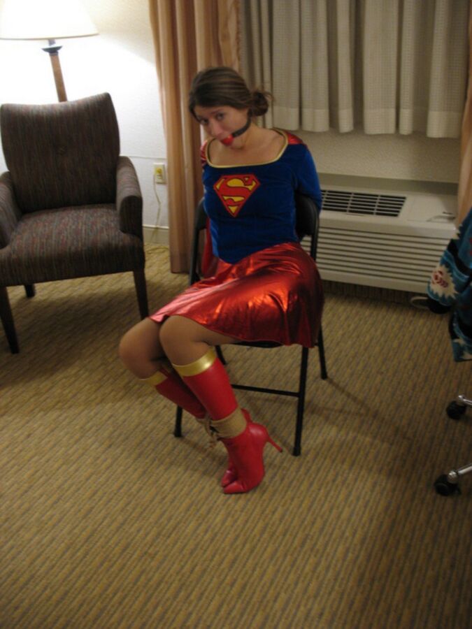 Free porn pics of Supergirl in Bondage 4 of 7 pics