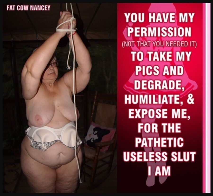 Free porn pics of humiliqation of pig nancey 6 of 7 pics