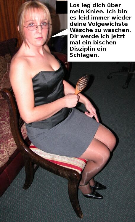 German Female Dom Captions