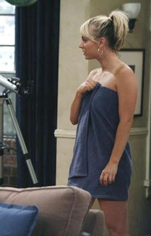 Free porn pics of Kaley Cuoco Nude Wrapped in a Towel Pics 10 of 24 pics
