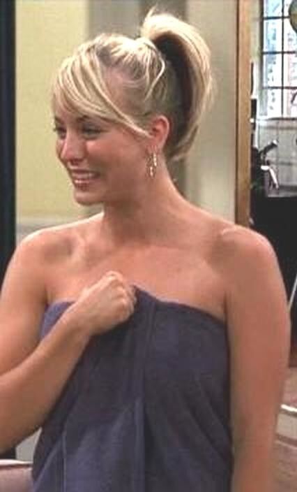 Free porn pics of Kaley Cuoco Nude Wrapped in a Towel Pics 7 of 24 pics