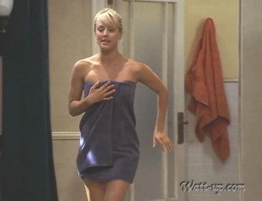Free porn pics of Kaley Cuoco Nude Wrapped in a Towel Pics 8 of 24 pics