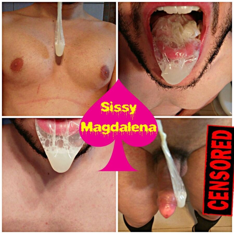 Free porn pics of Sissy Magdalena (Sperm and Piss) 3 of 22 pics