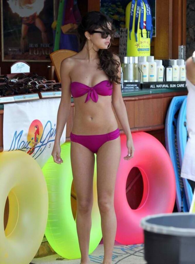 Free porn pics of Selena Gomez - Purple Bikini 13 of 14 pics