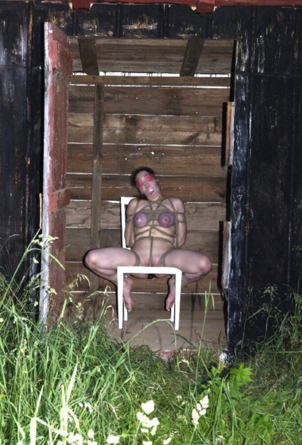 Free porn pics of Tied up in the Barn 8 of 25 pics