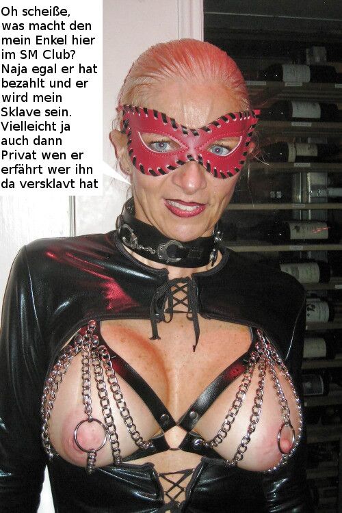 Grannies mom latex subway