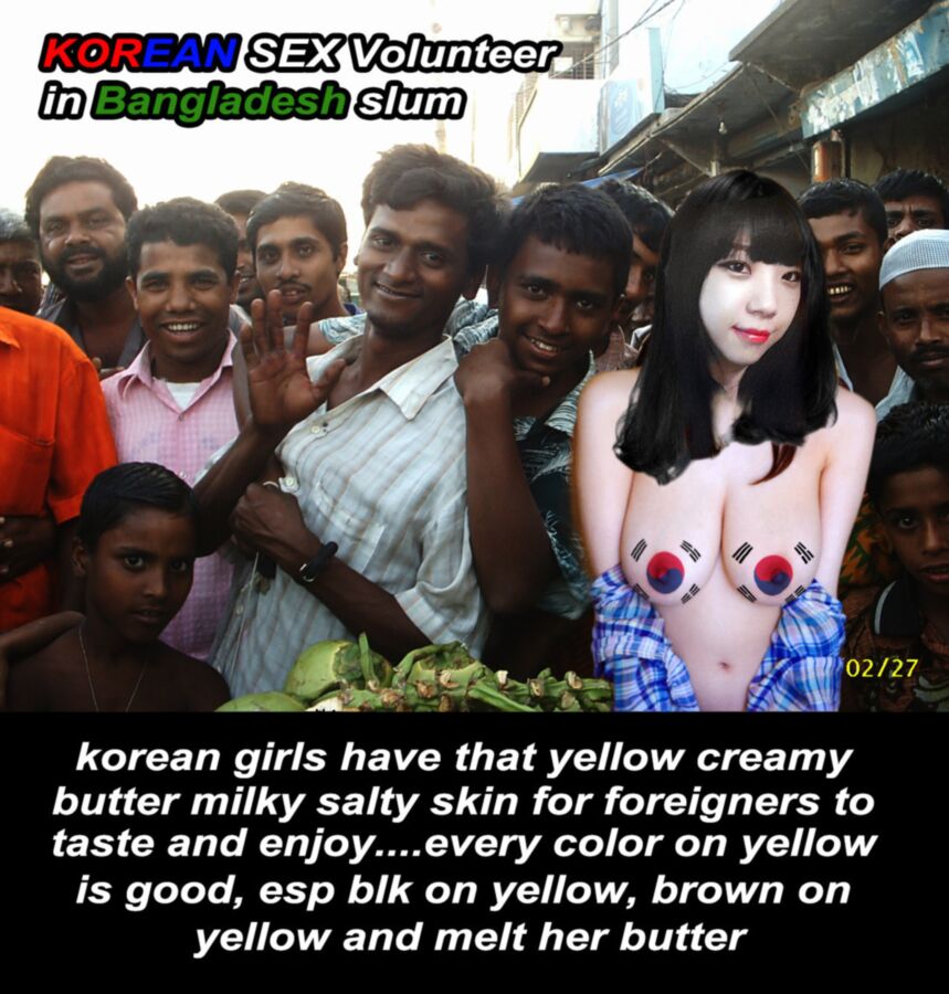 Free porn pics of Asian Yellow slut for black&brown dick 1 of 6 pics