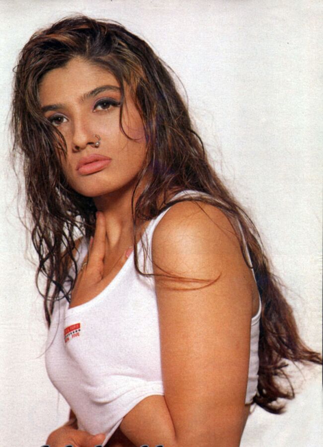 Free porn pics of Raveena Tandon: Gorgeous, Hot Bollywood Celeb Flaunting Curves 4 of 300 pics