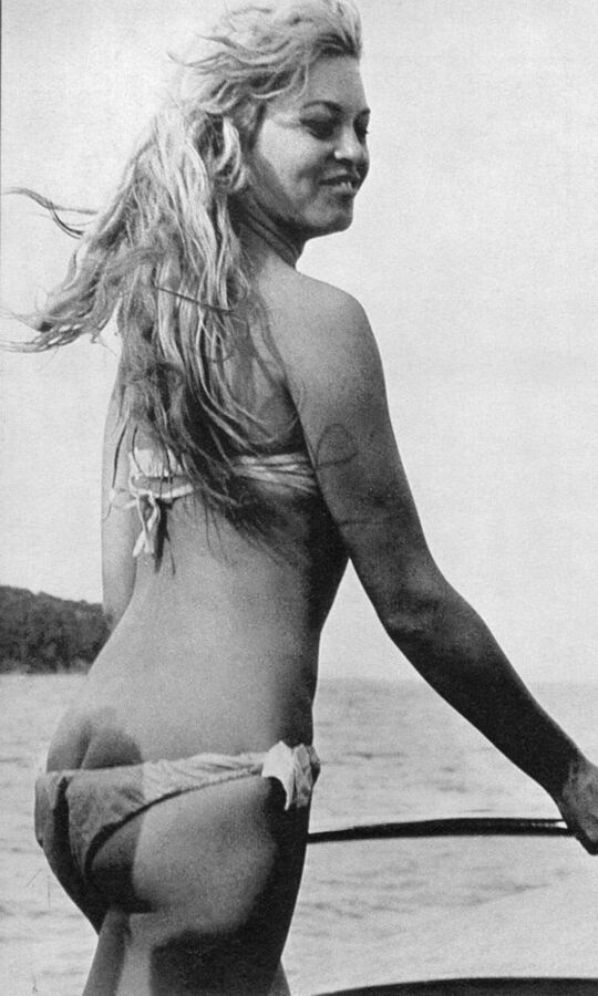 Free porn pics of Brigitte Bardot Ass - Swimsuits 21 of 37 pics