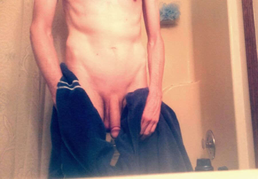 Free porn pics of Skinny Guy Gets In The Shower 24 of 24 pics