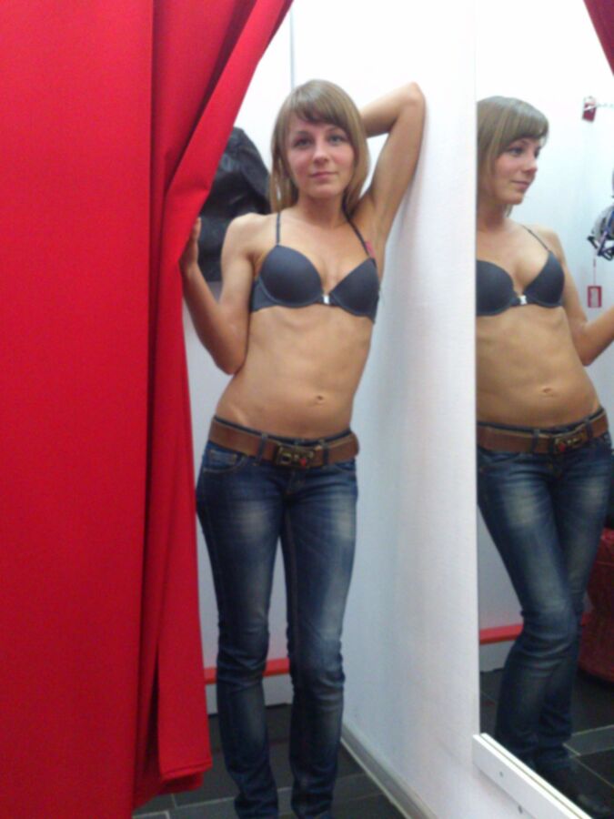 Free porn pics of Sexy Girlfriend in a Changing Room 12 of 16 pics