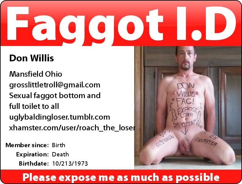 Free porn pics of fag don willis 9 of 14 pics