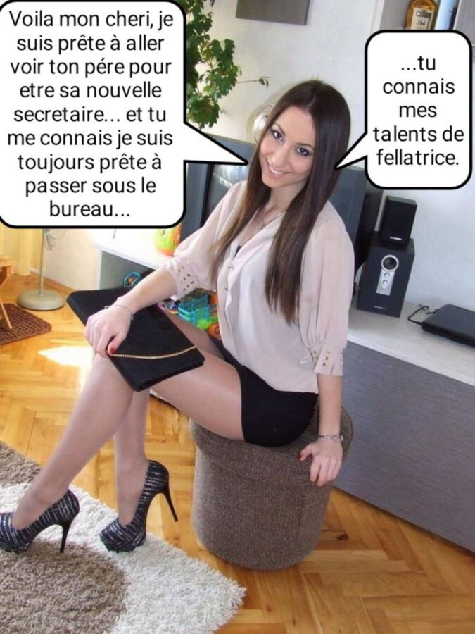 Free porn pics of French caption (Français) ma copine pour mon pére. 1 of 5 pics