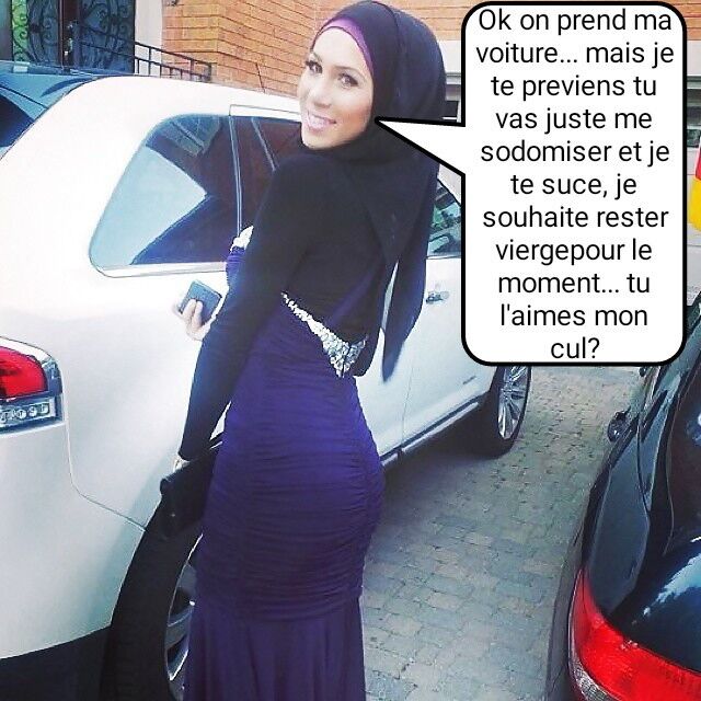 Free porn pics of French cation (Français) musulmane rime avec anal 5 of 5 pics