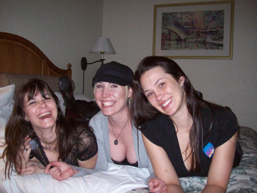 Free porn pics of the party girl bitch with her drunk friends 2 of 31 pics