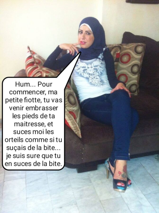 Free porn pics of French caption (Français) musulmanes voilées dominatrices. 5 of 5 pics