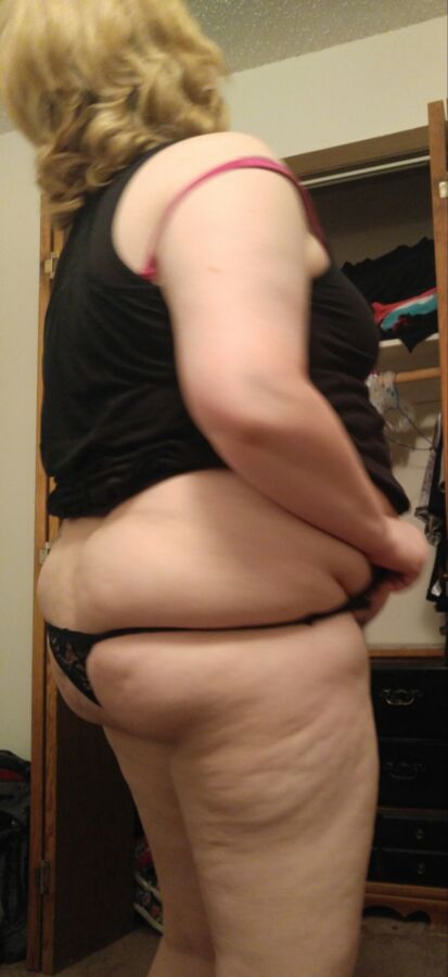 Free porn pics of BBW little panties, BIG BUTT!! 16 of 22 pics