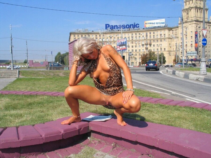 Free porn pics of Horny Russian public slut Valeria Polyakova 13 of 50 pics