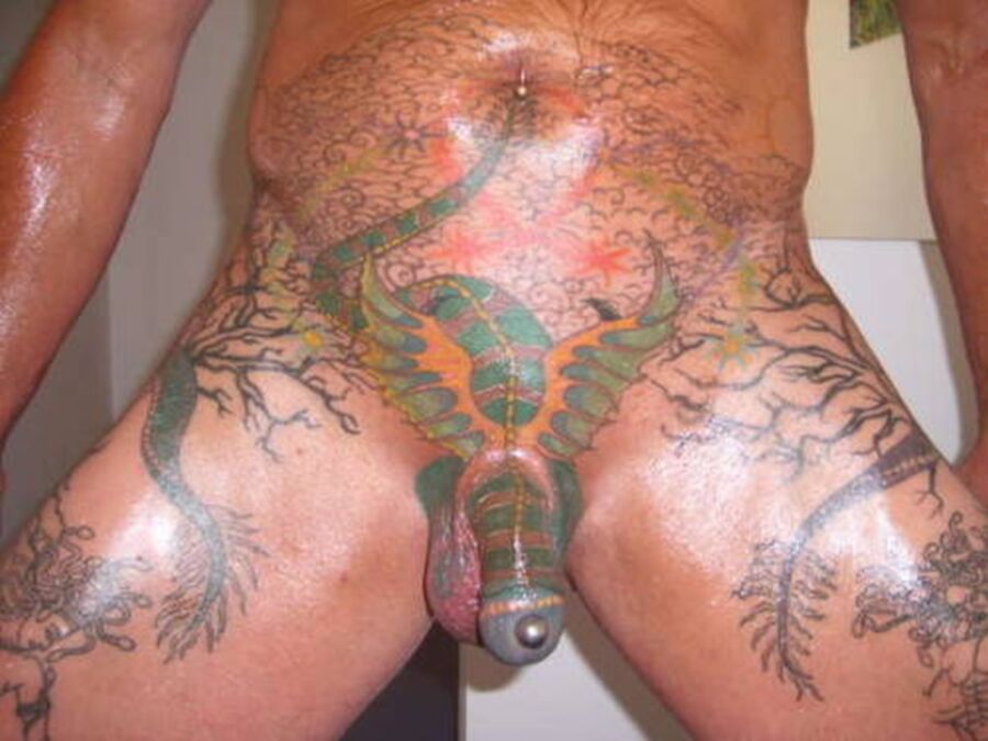 Tattooed Cock Iii Fetish Porn Pic