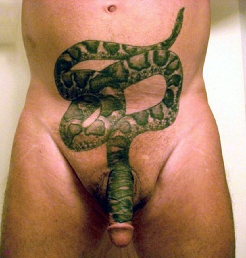 Intim tattoo elefant