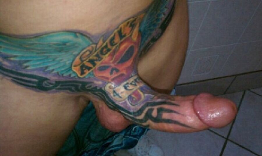 Tattooed Cock II Fetish Porn Pic