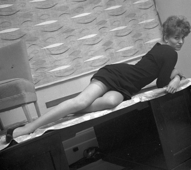 Free porn pics of UK Vintage Stockings Model Susan Douglas 7 of 428 pics