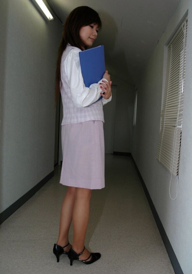 Free porn pics of Hot Ass Office Girl Aya Kawashima 1 of 38 pics