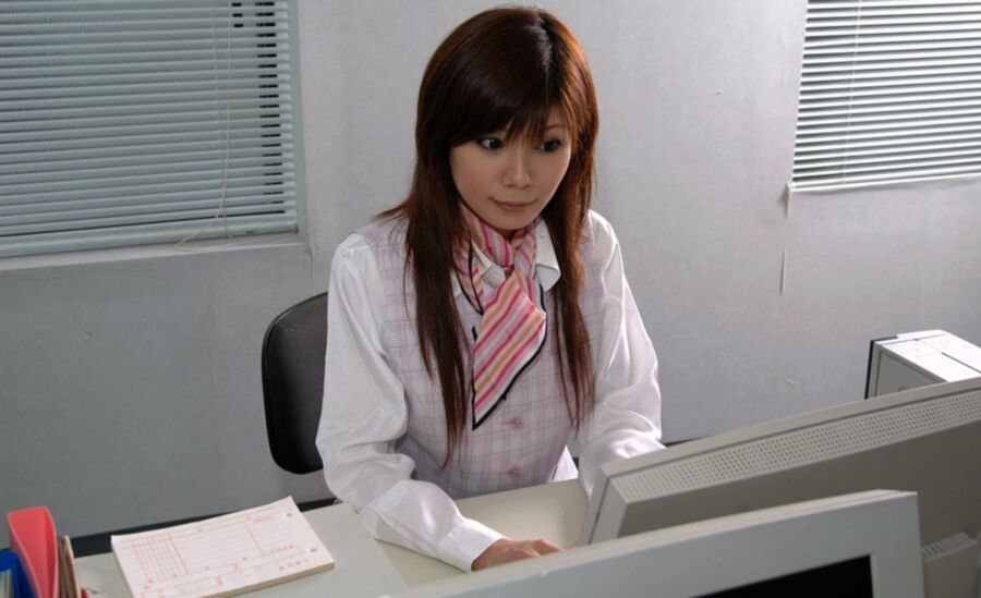Free porn pics of Hot Ass Office Girl Aya Kawashima 22 of 38 pics