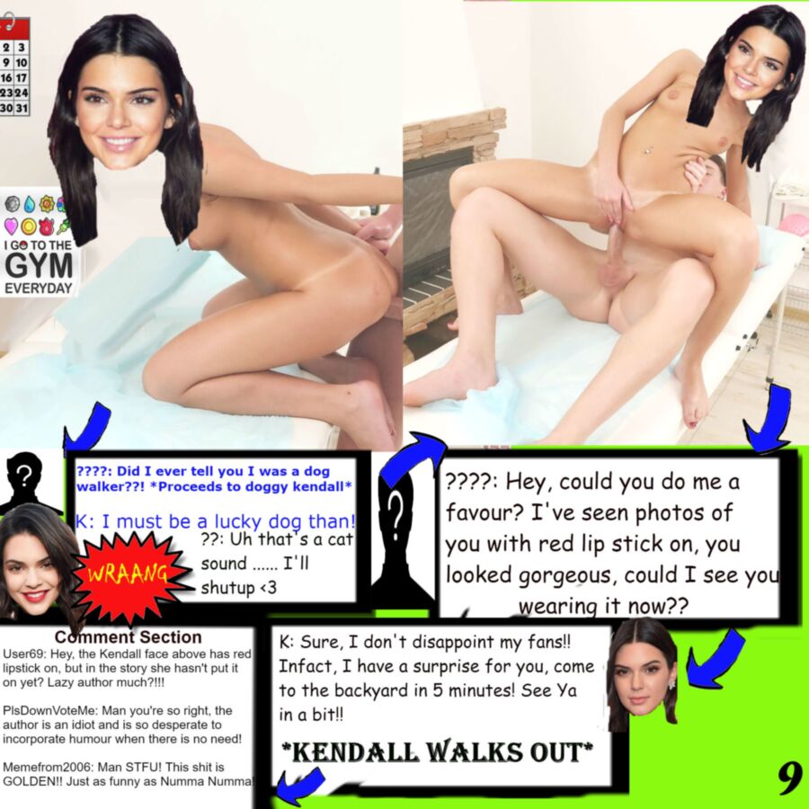Free porn pics of Celebrity Fantasy Life Comic Series: Kylie and Kendall Jenner Ep 9 of 14 pics