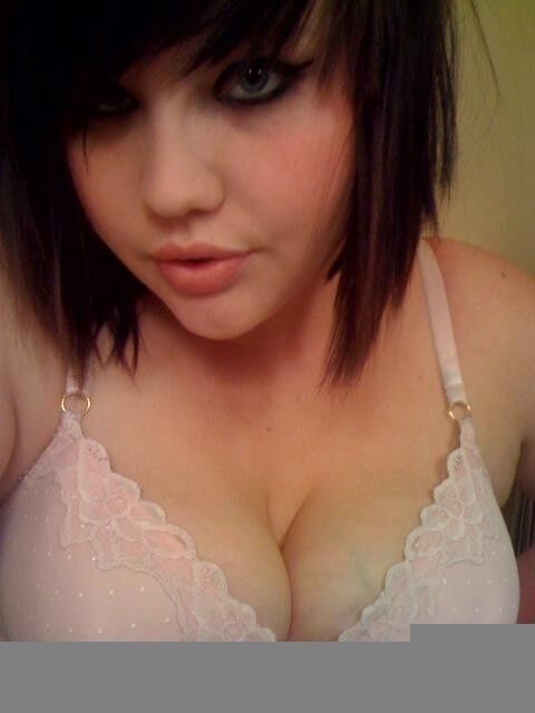 Free porn pics of Busty BBW Chubby Emo Teen 23 of 30 pics