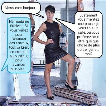 Free porn pics of French caption (Français) Alessandra Sublet, la bourgeoise chau 4 of 5 pics