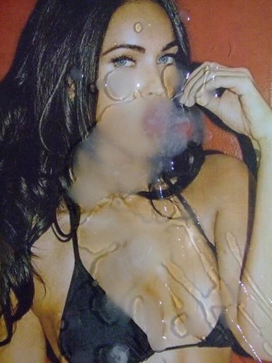 Free porn pics of Megan Fox Gets a Creamy Facial 13 of 13 pics