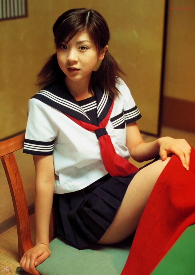 Free porn pics of Aki Hoshino school girl 24 of 26 pics