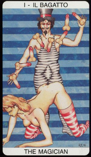 Free porn pics of Amerigo Folchi  Tarot Cards 5 of 52 pics