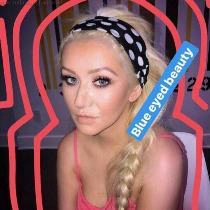 Free porn pics of Christina Aguilera facials 1 of 21 pics