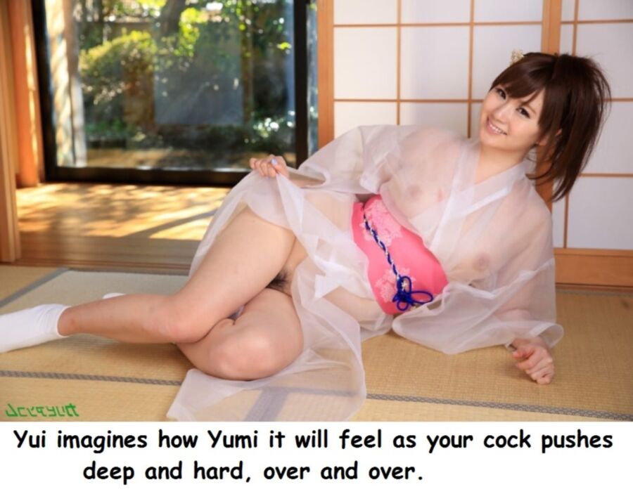 Free porn pics of Lovely, Yumi Japanese See Through Kimono girls! Thanks I_am_Yumi 8 of 16 pics