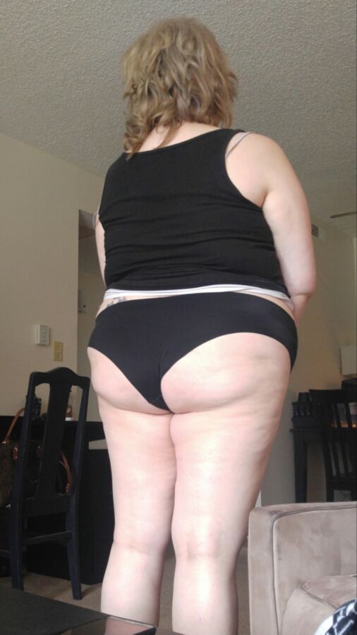 Free porn pics of BBW Belly Panties Butt 13 of 29 pics