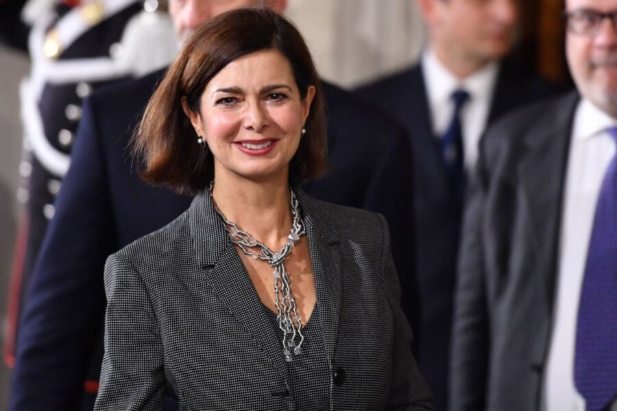 Free porn pics of Laura Boldrini - Italian journalist and politician 6 of 100 pics