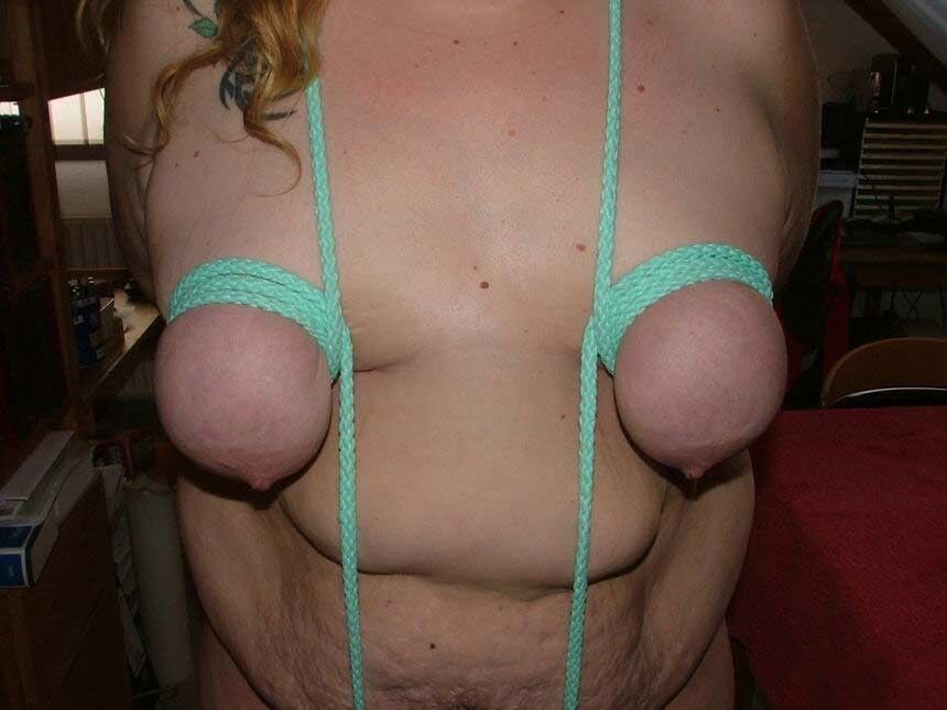 Free porn pics of Titties tied real tight twenty 24 of 76 pics