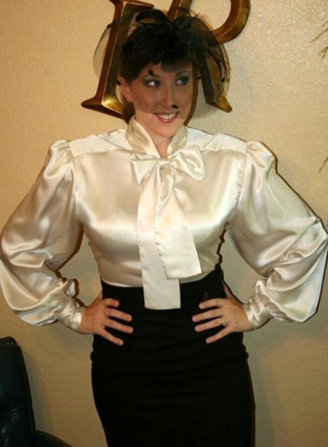 Free porn pics of Chicks Want Your Fluids on Their Satin Blouses 14 of 71 pics