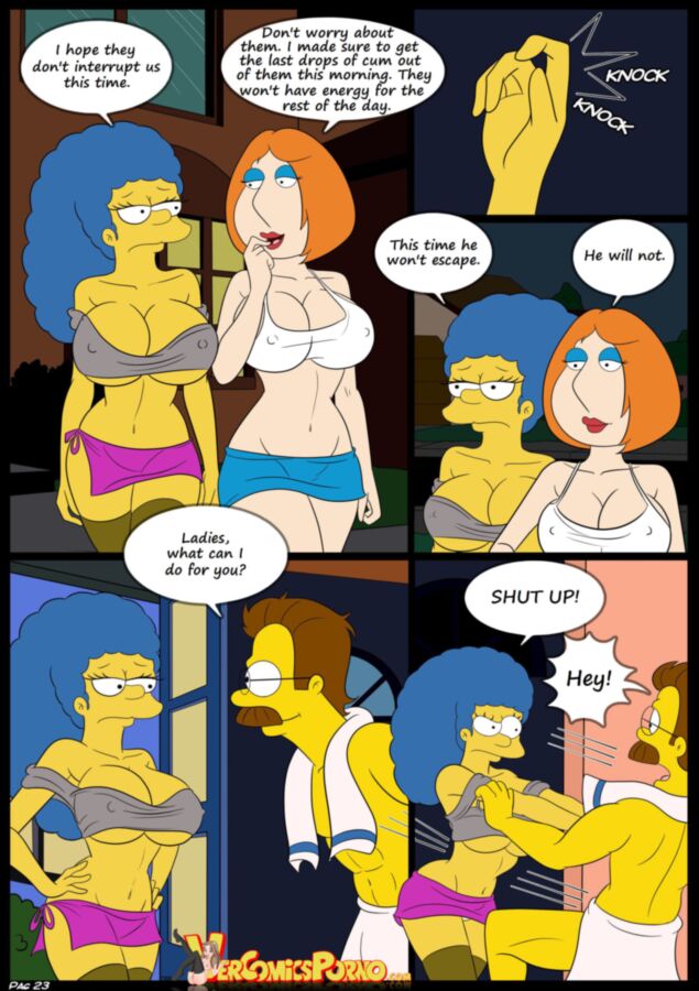 Free porn pics of Marge Simpson & Lois Griffin  1 of 13 pics