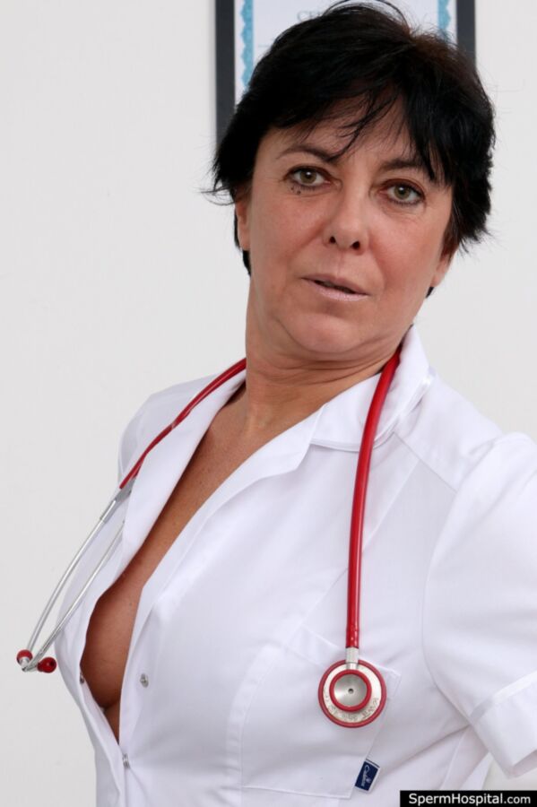 Free porn pics of Nurse Hilda Is Sooo Good at her Job 4 of 190 pics