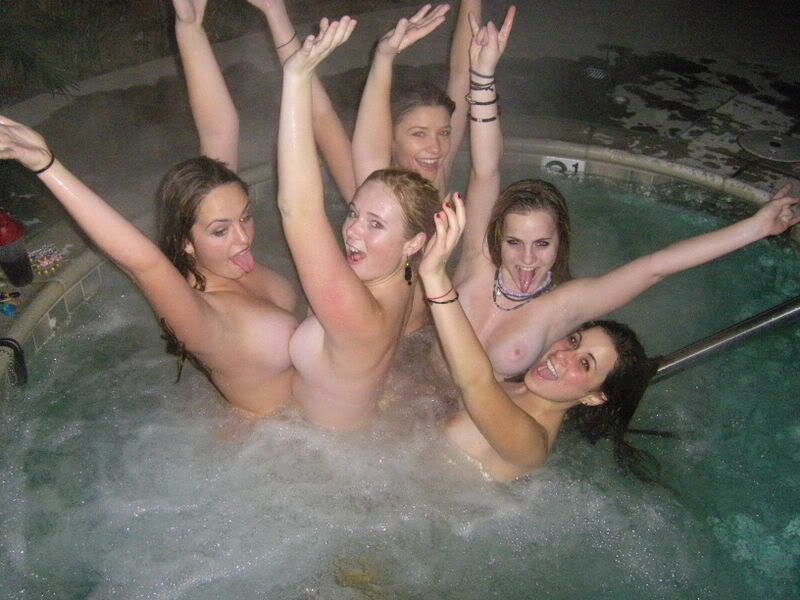 Hot tub party naked girls speaking, would Much Hot tub party naked girls