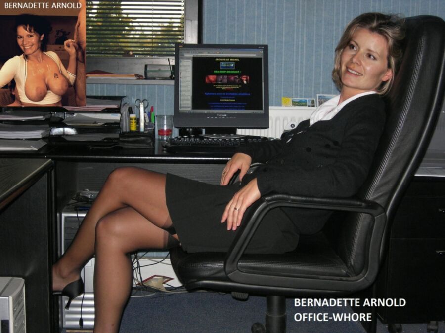 Free porn pics of BERNADETTE ARNOLD - Office whore / Büro Hure 1 of 5 pics