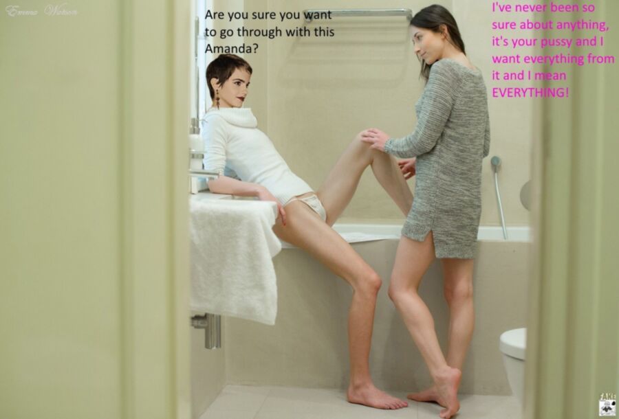 Free porn pics of Emma Watson Lesbian caption fakes 6 of 14 pics