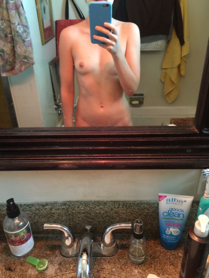 Free porn pics of Self Shot Nude 2 of 8 pics